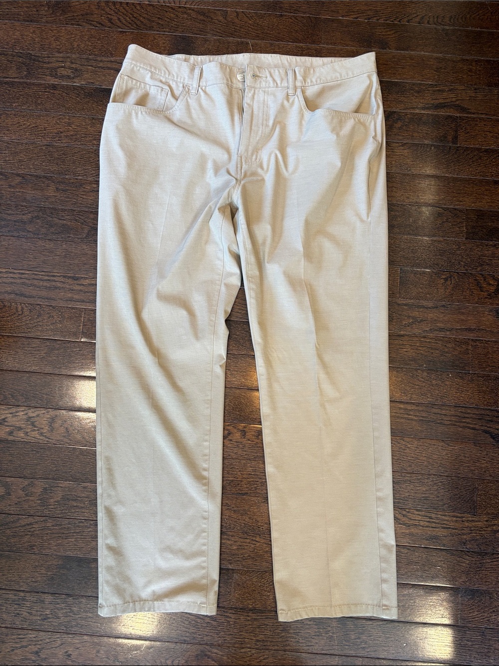 Callaway Golf Men's Khaki Chinos Pants in Light Beige 34 X 30